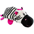 Reversimals 2-in-1 Plush Soft Toy - Zebra and Hippo image number 1