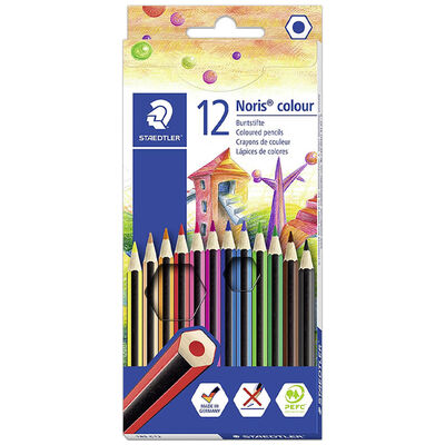 Staedtler Noris Colouring Pencils: Pack of 12 image number 1