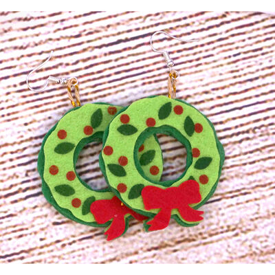 Felt Wreaths - 6 Pack image number 3