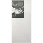 Crawford & Black Stretched Canvases 4 x 8 inches: Pack of 3 image number 2