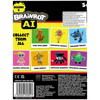 3D Brainrot Keychain Blind Bag image number 3