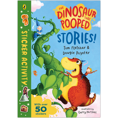 The Dinosaur that Pooped Stories!: Sticker Activity Book image number 1
