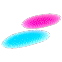 Glitter Warp Worm Fidget Toy: Assorted