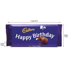 Cadbury Dairy Milk Chocolate Bar 110g - Happy Birthday image number 3