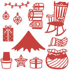 Christmas Tree Build a Scene Metal Die Set image number 2