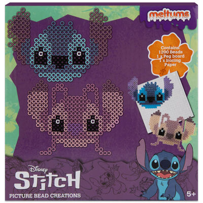 Disney Meltums Iron-On Bead Creations: Stitch image number 1