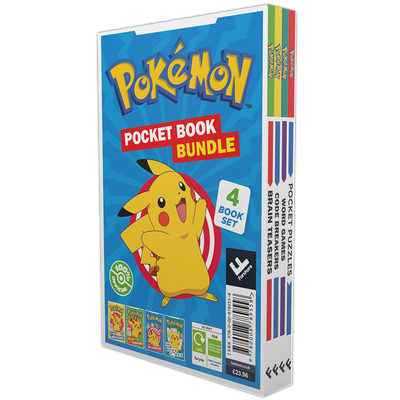 Pokémon Pocket Book Bundle: 4 Book Set image number 1
