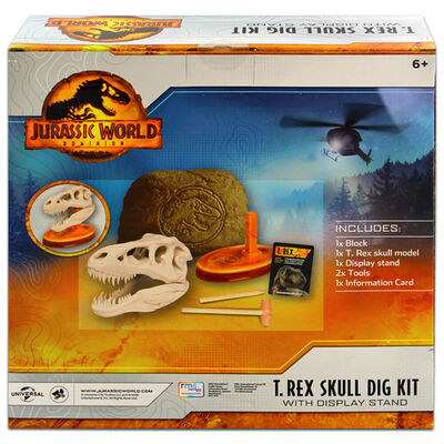 Jurassic World Dominion T-Rex Skull Dig Kit image number 3