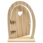 Fairy Wooden Door with Heart image number 2
