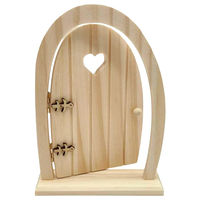 Fairy Wooden Door with Heart