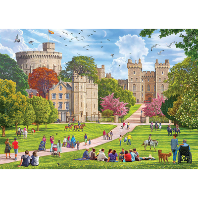 Windsor Castle 500 Piece Jigsaw Puzzle image number 2
