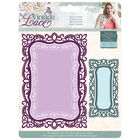 CC Vintage Lace Metal Die - Rococo Frames image number 1