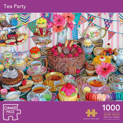 Tea Party 1000 Piece Jigsaw Puzzle image number 1
