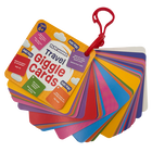 PlayWorks Travel Giggle Cards Keyring Game image number 2