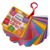 PlayWorks Travel Giggle Cards Keyring Game