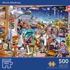 Movie Madness 500 Piece Jigsaw Puzzle image number 1