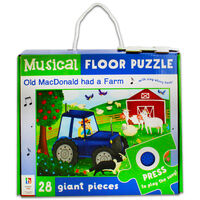 Old MacDonald had a Farm 28 Piece Musical Floor Jigsaw Puzzle