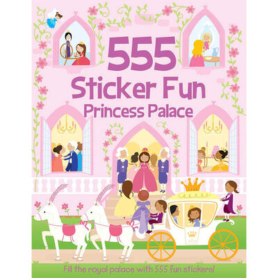 555 Sticker Fun: Princess Palace Activity Book image number 1