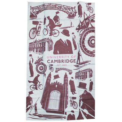 University of Cambridge Souvenir Tea Towel image number 2