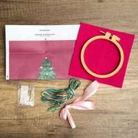 Christmas Make Your Own Cross Stitch Kit: Christmas Tree