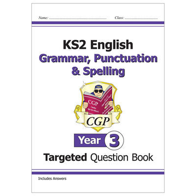 KS2 English Targeted Question Book Grammar, Punctuation & Spelling: Year 3 image number 1