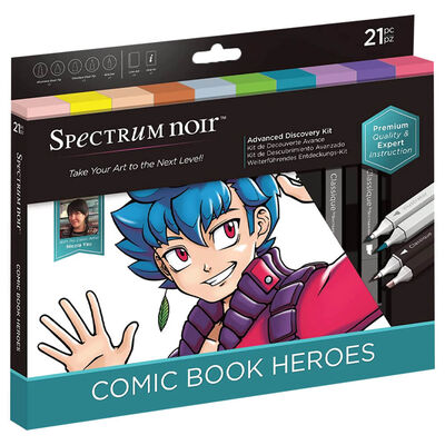 Spectrum Noir Comic Book Heroes Advanced Discovery Kit image number 1