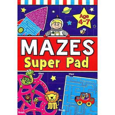 Mazes Super Pad: Age 4-7 image number 1