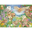 Countryside Owls 500 Piece Jigsaw Puzzle image number 2