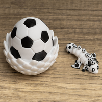 3D Printed Football Axolotl Egg