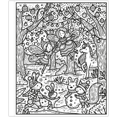 Winter Wonderland Magic Painting Book image number 4