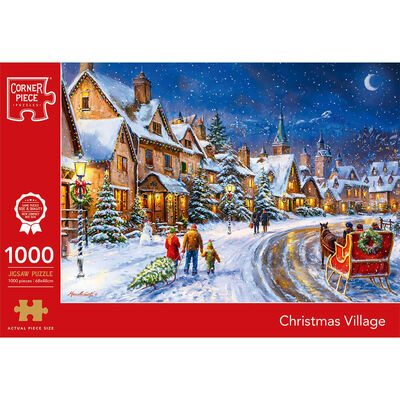 Christmas Village 1000 Piece Jigsaw Puzzle image number 1
