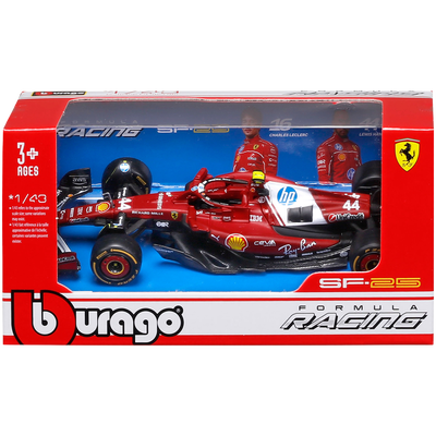Bburago 1:43 Scale F1 Race Car: Assorted image number 1