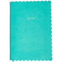 2026 Scalloped Sprayed Edge Diary