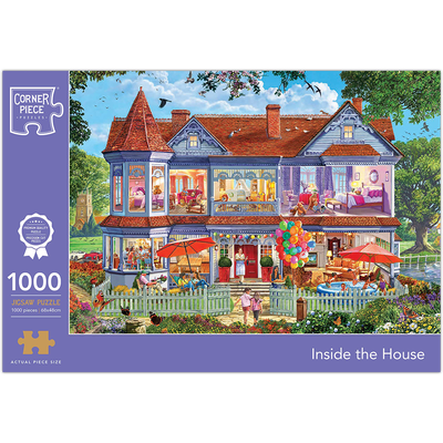 Inside the House 1000 Piece Jigsaw Puzzle image number 1