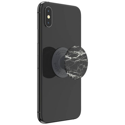 PopSockets PopGrip: Black Marble image number 5