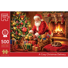 A Cosy Christmas Delivery 500 Piece Jigsaw Puzzle image number 1