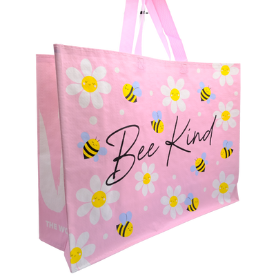 Busy Bee Pink Shopper Bag image number 2