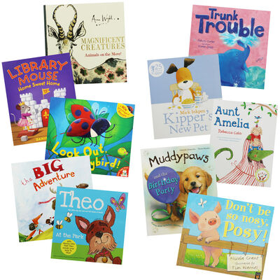 Cuddly Animals: 10 Kids Picture Books Bundle image number 1