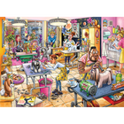Wasgij Mystery 23 Pooch Parlour! 1000 Piece Jigsaw Puzzle image number 3