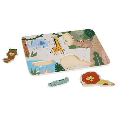 PlayWorks Wooden Animals Puzzle image number 2