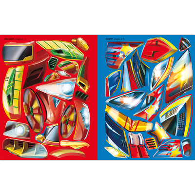 Build Your Own Supercars Sticker Book image number 2