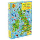 Usborne Great Britain and Ireland Atlas and 300 Piece Jigsaw image number 1