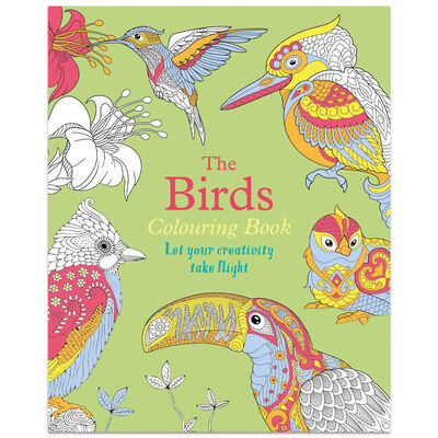 The Birds Colouring Book By Tansy Willow |The Works