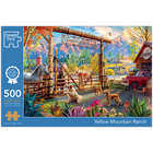 Yellow Mountain Ranch 500 Piece Jigsaw Puzzle image number 1