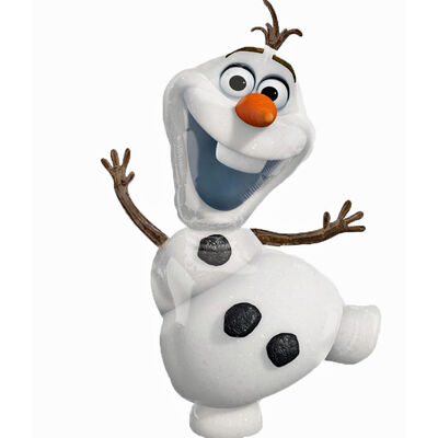 23 Inch Disney Frozen Olaf Super Shape Helium Balloon image number 2