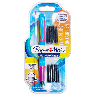 Paper Mate My 1st Refillable Fountain Pen Set: Assorted image number 2
