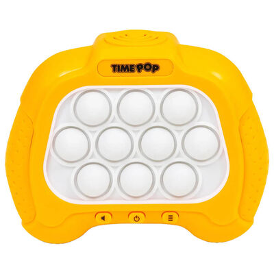 Time Pop Light Up Push Popper Game: Orange image number 2