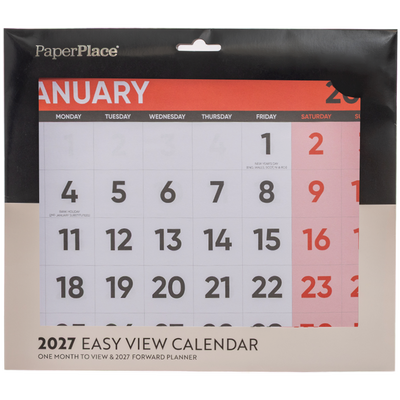 Easy View Commercial Planner 2027 image number 1