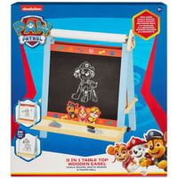 Paw Patrol 3 in 1 Table Top Wooden Easel Set