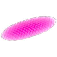 Glitter Warp Worm Fidget Toy: Assorted